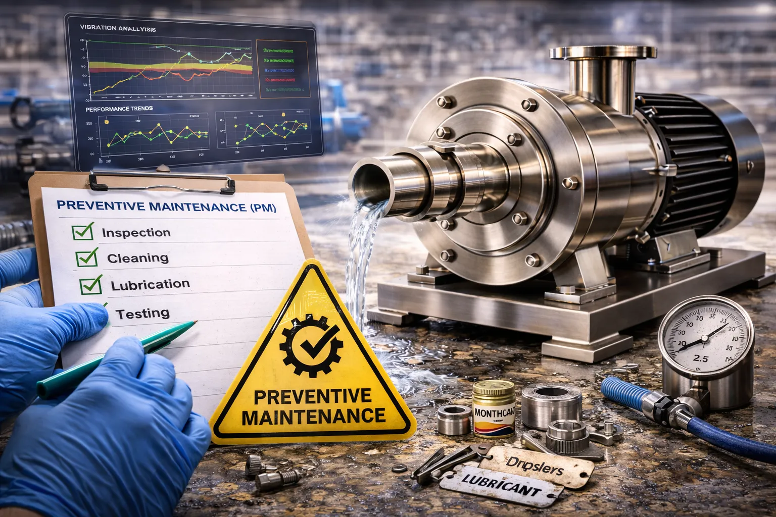 اصول نگهداری پیشگیرانه (PM)