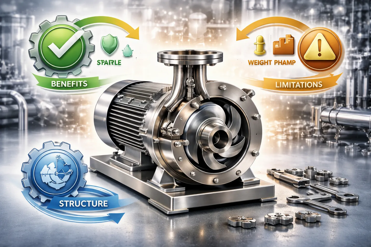 پمپ سانتریفیوژ استیل